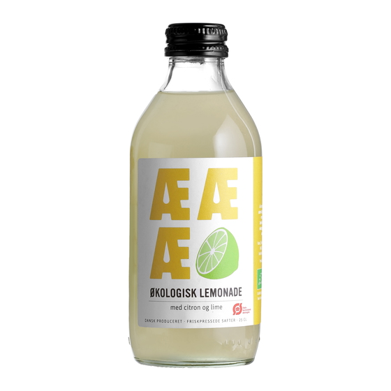 Æ Citron & Lime Lemonade ØKO 25 cl.